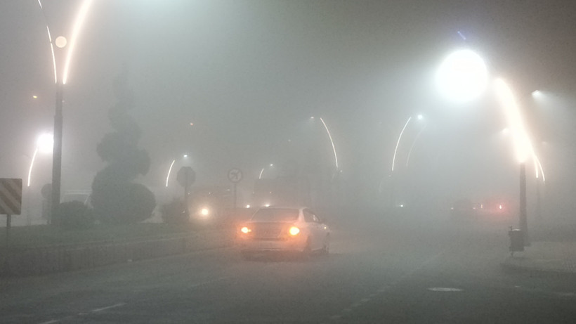 Batman’da yoğun sis: Görüş mesafesi 5 metreye kadar düştü - Resim : 2