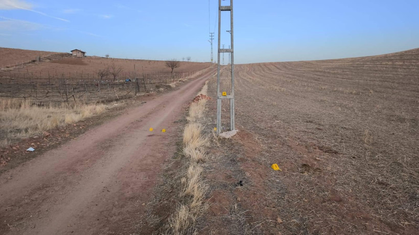 Atla elektrik direğine çarptı, hayatını kaybetti - Resim : 1