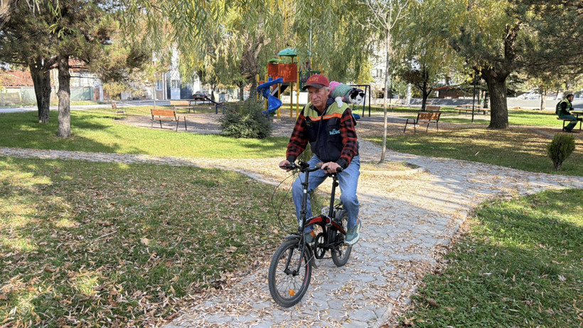 Sokaktan aldı, birlikte 65 şehir gezdiler: Omzundan inmiyor - Resim : 2