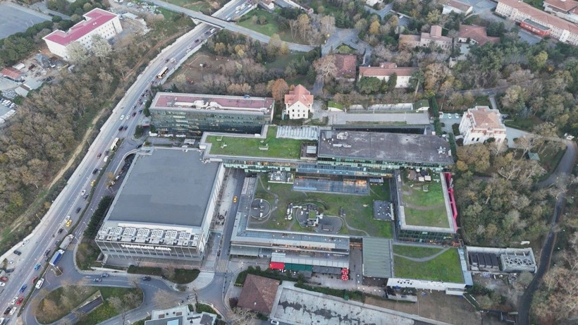 Papa'nın ayine katılacağı Volkswagen Arena'daki hazırlık havadan görüntülendi - Resim: 1