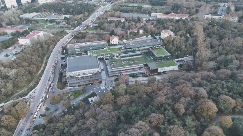 Papa'nın ayine katılacağı Volkswagen Arena'daki hazırlık havadan görüntülendi - Resim: 3