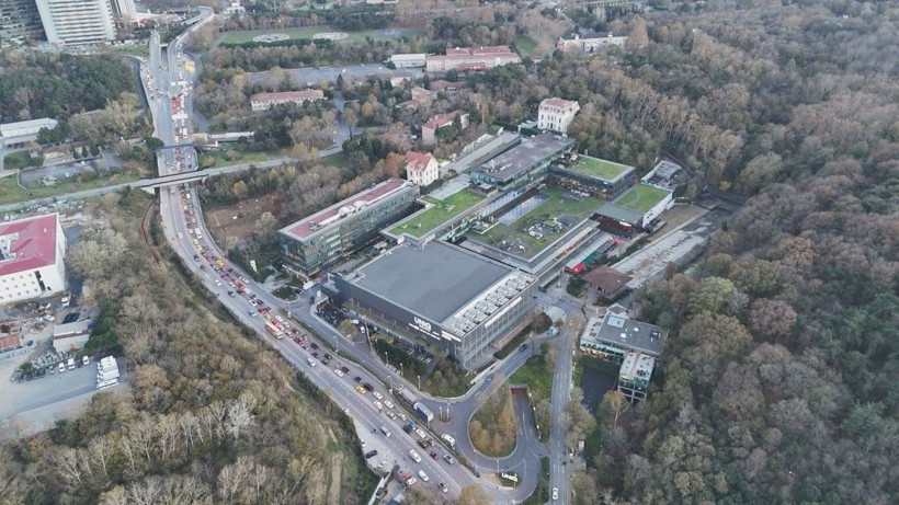 Papa'nın ayine katılacağı Volkswagen Arena'daki hazırlık havadan görüntülendi - Resim: 5