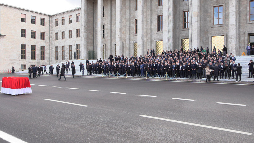 Vefat eden eski milletvekili için TBMM’de tören - Resim : 1