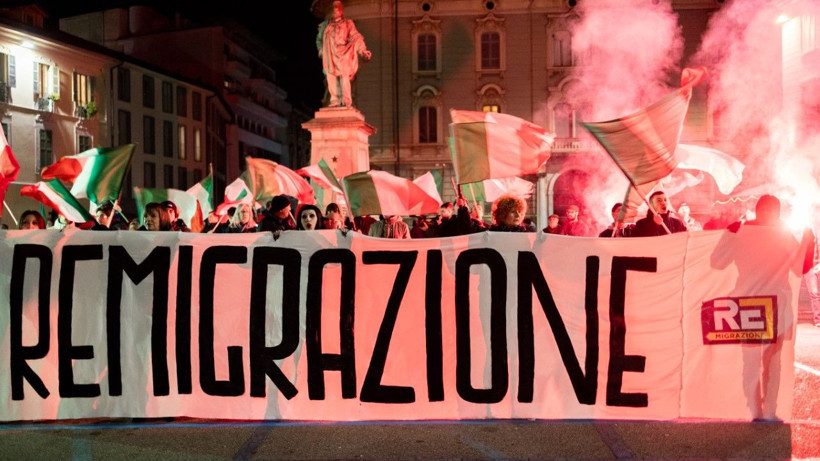 İtalya’da aşırı sağcılar sokaklara indi - Resim: 7