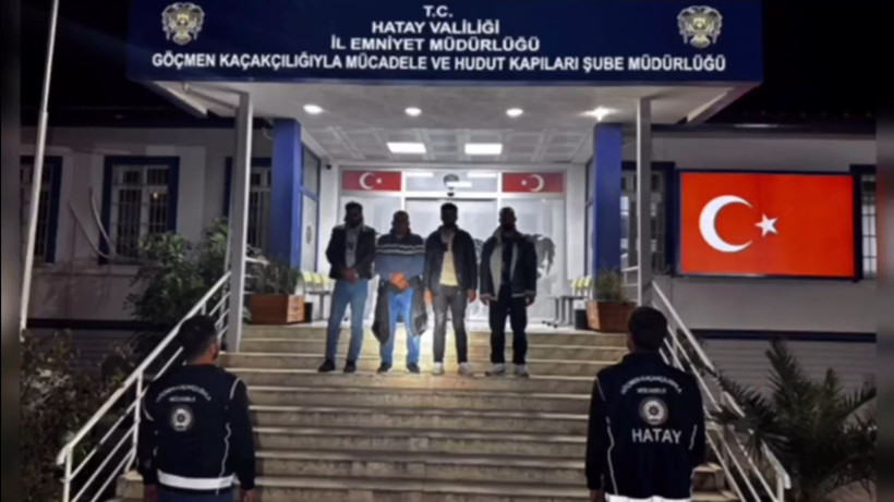 Hatay’da 6 kaçak göçmen yakalandı, 3 organizatör tutuklandı - Resim : 1
