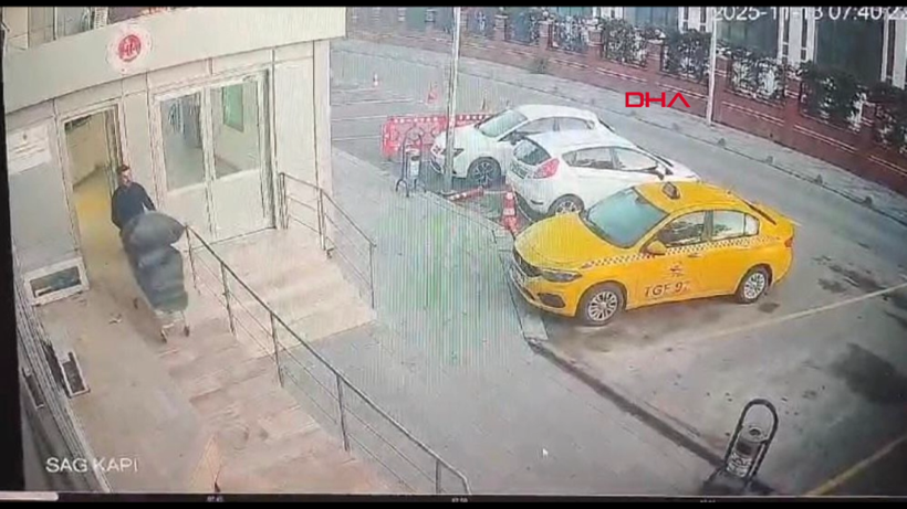 Büyükçekmece Adliyesi'ndeki hırsızlık anları ortaya çıktı - Resim : 1