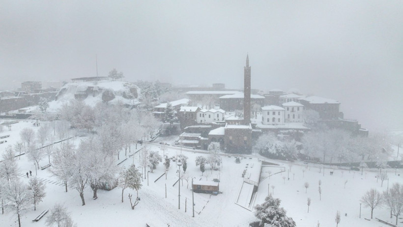 Kar yağdı, bin yıllık tarih beyaza büründü - Resim: 6
