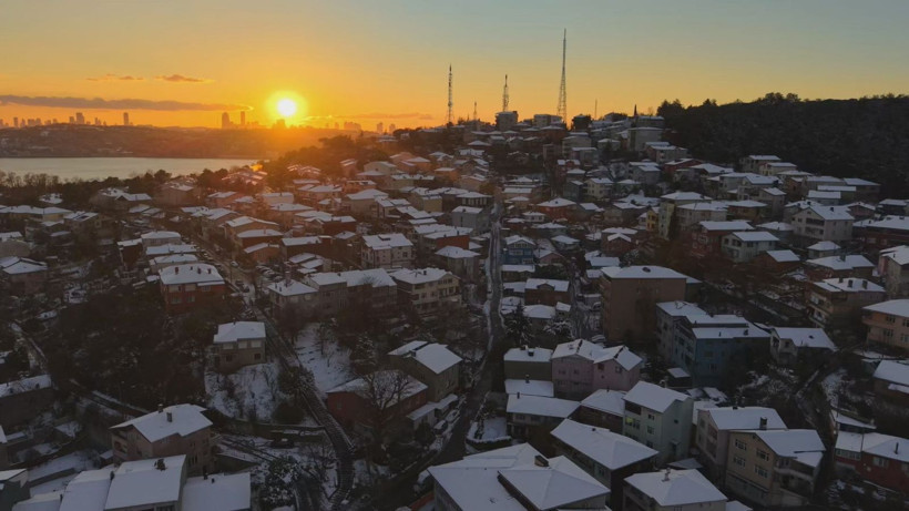 İstanbul'dan kar manzaraları - Resim: 1