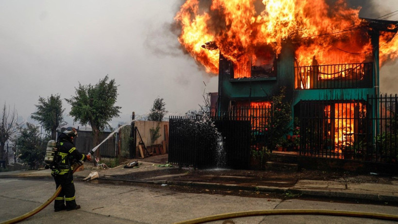 Şili’de orman yangınları: Çok sayıda ölü var - Resim: 4