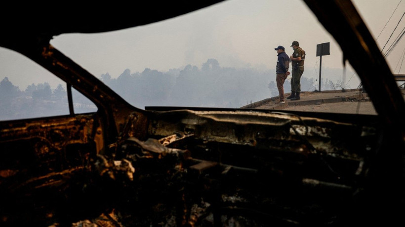 Şili’de orman yangınları: Çok sayıda ölü var - Resim: 25