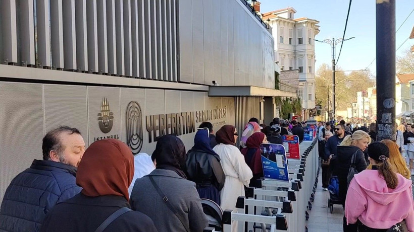 Yerebatan Sarnıcı’nda 1 TL yoğunluğu - Resim: 2
