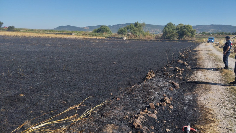 Balıkesir'de korkutan yangın - Resim : 1