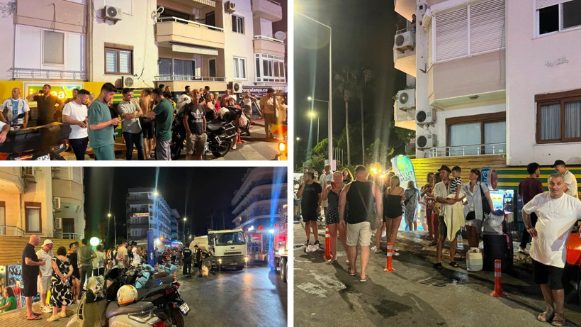 Antalya'da otel yangını: Misafirler tahliye edildi - Resim : 1