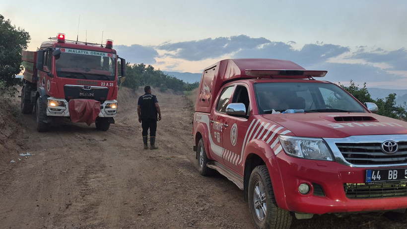 Malatya'da orman yangını: Saatlerdir sürüyor - Resim: 4