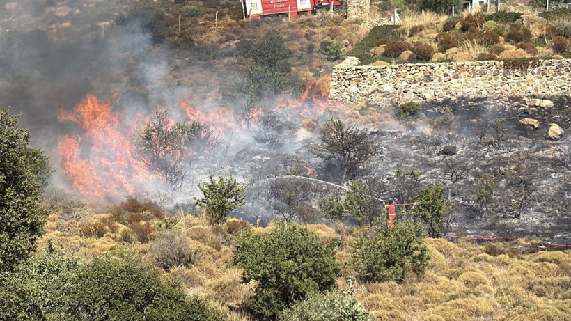Bodrum’da korkutan yangın - Resim: 2