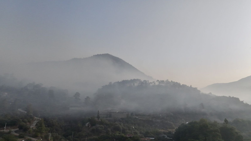 Fethiye'de yazlıklar duman altında: Helikopterler havalandı - Resim: 3