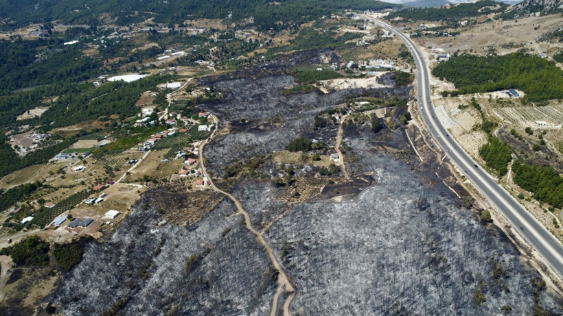 Antalya'da evler kül oldu - Resim: 2