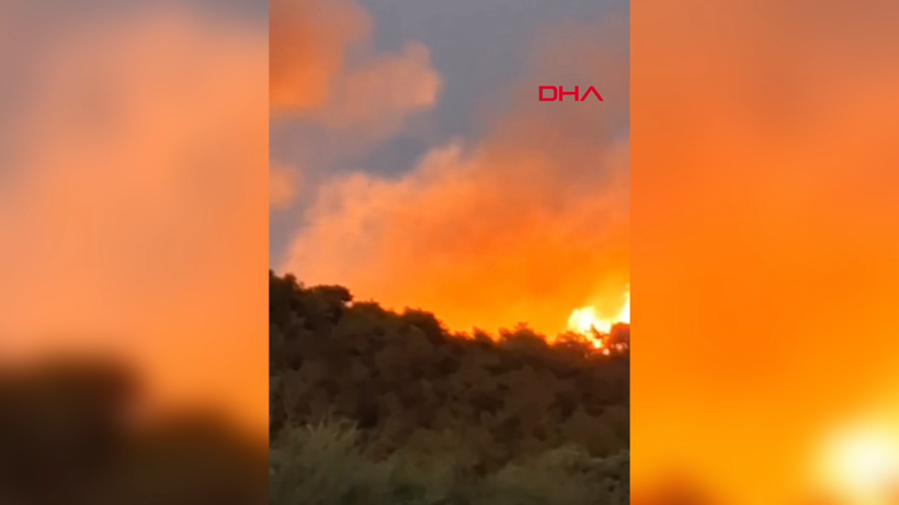 Fethiye'deki orman yangını evlere sıçradı - Resim: 5