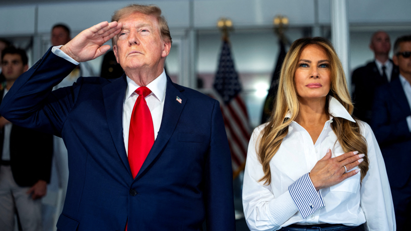 Beyaz Saray'da sarışın skandalı. Trump'ın eşi yasak yerde yakaladı - Resim : 6