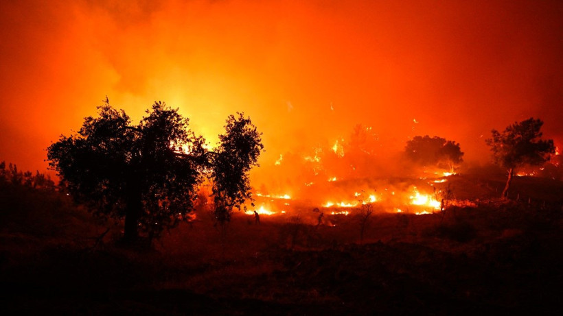 Yangın iki ilçeye ilerledi, evler boşaltıldı - Resim: 7