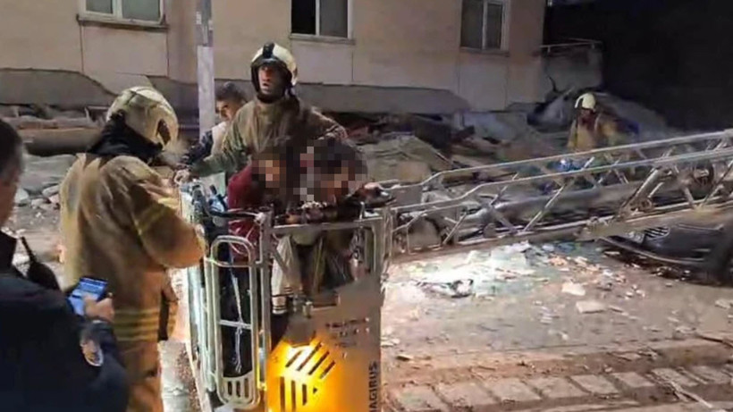 Maltepe'de 7 katlı binada çökme - Resim : 2