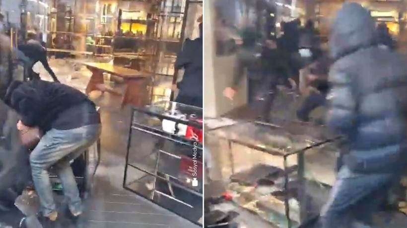 Ekonomik ayaklanma yağma başlattı. Dükkanlarda eşya kalmadı - Resim : 1