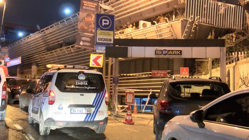 Beyoğlu Tepebaşı Otoparkı boşaltıldı - Resim : 1