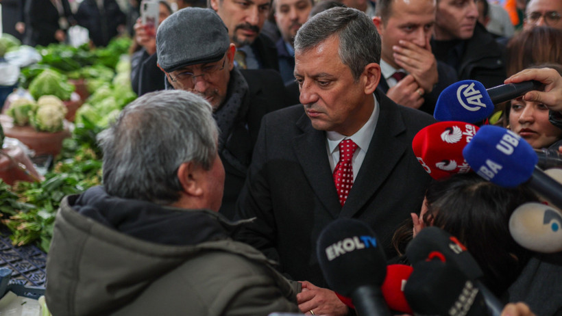 Özgür Özel pazara indi - Resim : 5