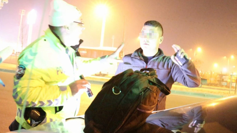 Polisten kaçtı, yakalanınca esprileriyle güldürdü - Resim : 1