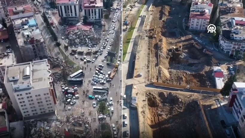 Depremin merkez üssü 2 yıl sonra böyle görüntülendi - Resim : 1