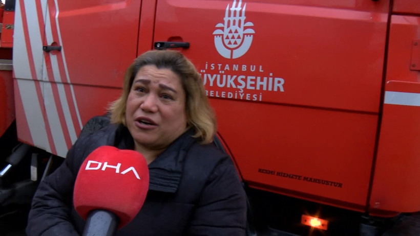 Ataşehir'de yangın: Engelli Özbek vatandaşı can verdi - Resim : 1