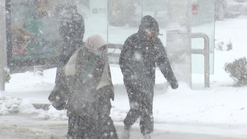 İstanbulluların karla imtihanı - Resim : 4