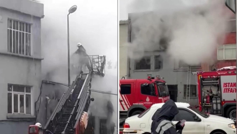 Beyoğlu'nda 3 katlı binada yangın: 1 kişi öldü - Resim : 1