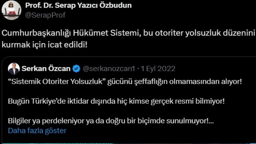 AKP'ye katılan Özbudun'dan ilk açıklama: Davet geldi - Resim : 1