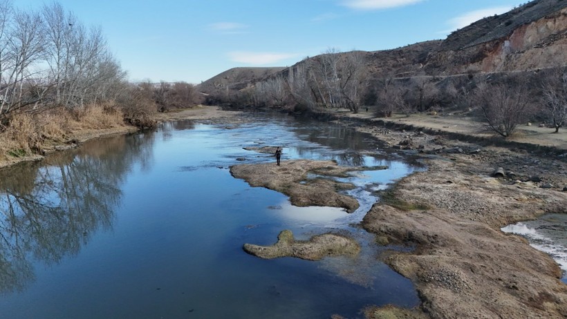 Kuraklık alarm veriyor! Türkiye’nin en uzun nehri kuruyor - Resim: 5