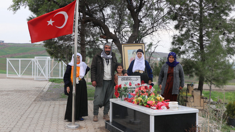 Diyarbakır'da Narin ve Rojin'in mezarlarına ziyaretçi akını - Resim : 2