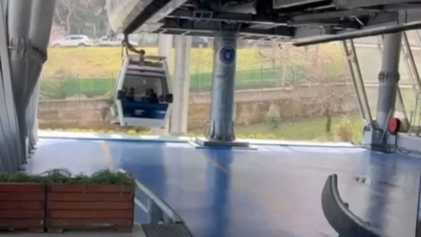 Teleferikten inince karşılaştı: Gel hadi, asayiş polisi - Resim : 1