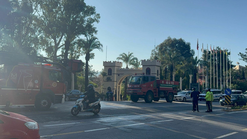 Marmaris'te otel yangını: 15 yaralı, 685 tahliye - Resim : 1