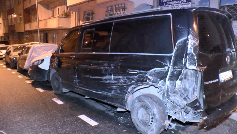 Çarptı, geçti, durmadı: Dokuz araca hasar verdi - Resim : 2