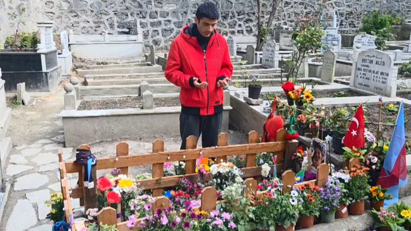 Minguzzi'nin mezarına güvenlik kamerası takıldı - Resim : 1