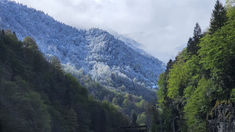 Rize'de kart postallık manzaralar - Resim: 6