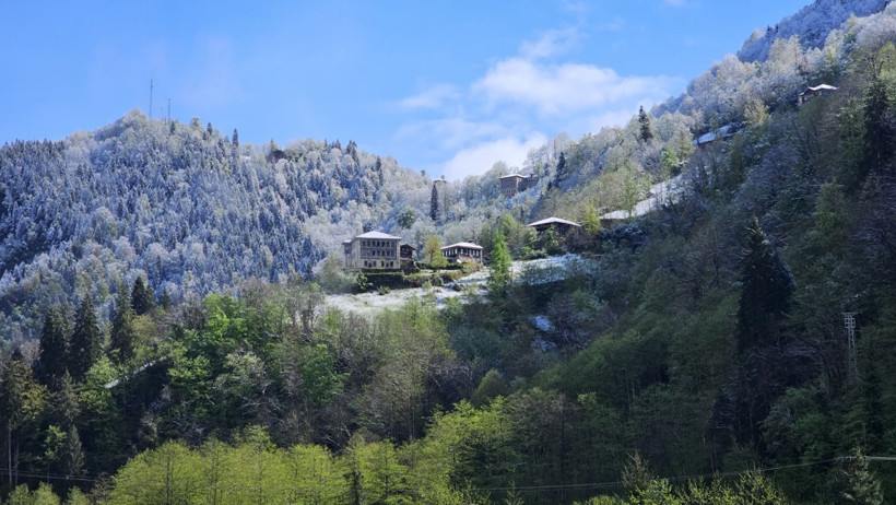 Rize'de kart postallık manzaralar - Resim: 8