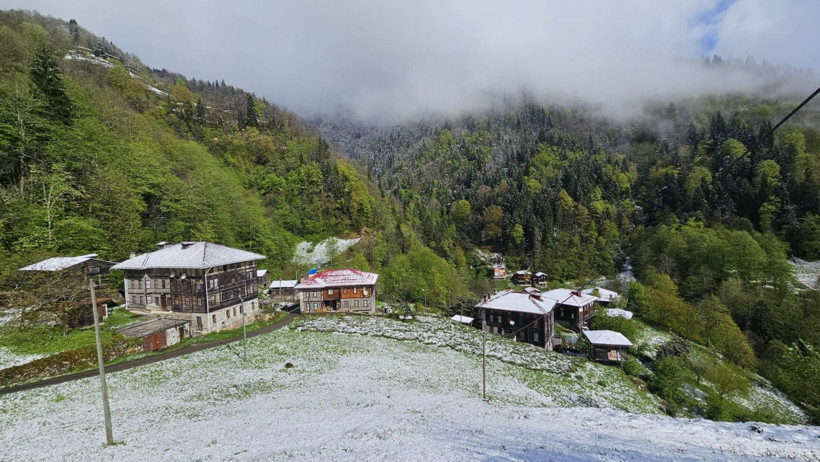 Rize'de kart postallık manzaralar - Resim: 11