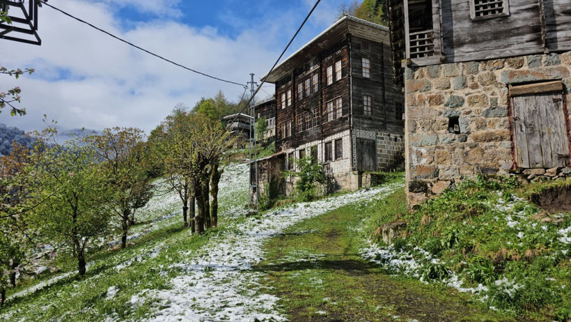 Rize'de kart postallık manzaralar - Resim: 13