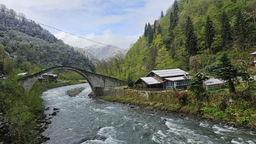 Rize'de kart postallık manzaralar - Resim: 15