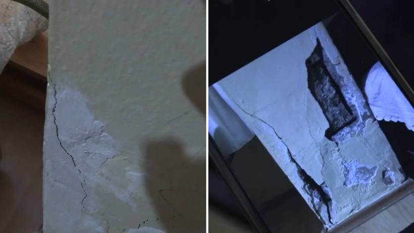 Bina sakinleri isyan etti: Kırık duvarları seyrederek ölümü bekliyoruz - Resim : 2