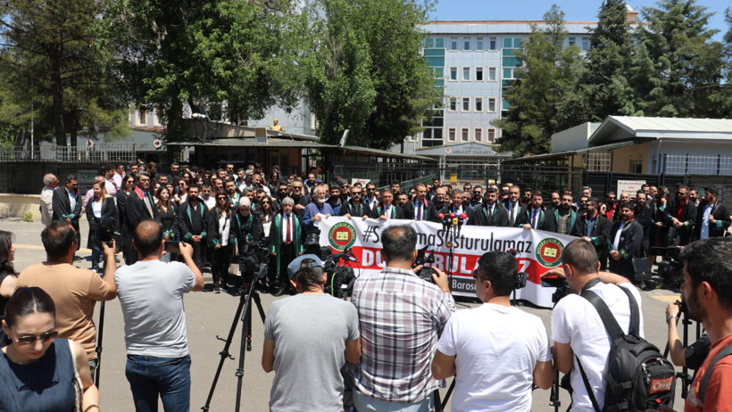Avukata saldırıya Diyarbakır Barosu'ndan tepki - Resim : 1