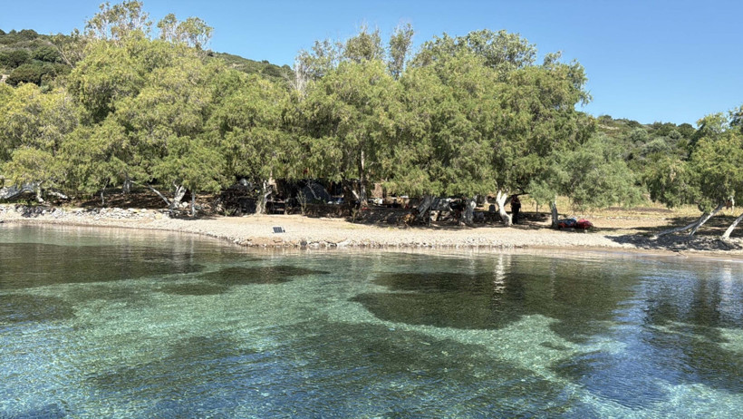 Sit alanındaki kaçak yapıya kamp kılıfı - Resim : 2