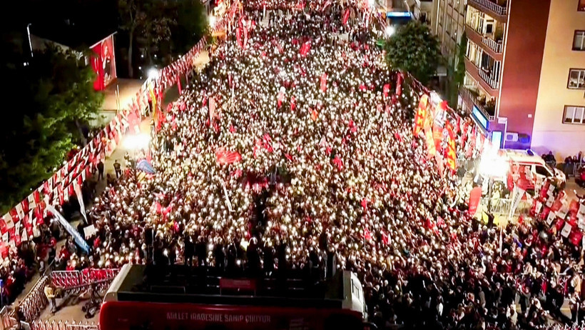 CHP'den Silivri çıkarması! On binler Atatürk Meydanı'nda - Resim : 4