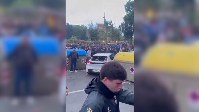 Espanyol-Barcelona derbisinde dehşet: 13 kişi yaralandı, statta anons yapıldı - Resim : 2